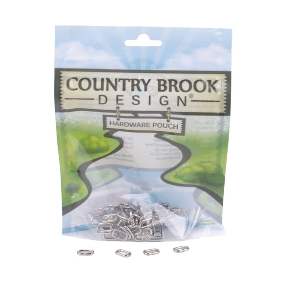 50 - Country Brook Design® 3/8 inch Lite Welded Rectangle Rings