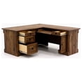 thumbnail image 5 of Pemberly Row Home Office L Shaped Corner Desk with Computer Tower Storage and Letter, Legal File Drawer, Vintage Oak, 5 of 5