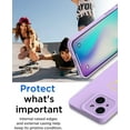 thumbnail image 4 of iPhone 14 Case for Women with Full Camera Lens Protection, Silicone Heart Girly Cute Side Soft Slim Shockproof Protective Cover for iPhone 14 6.1 inch, 4 of 7
