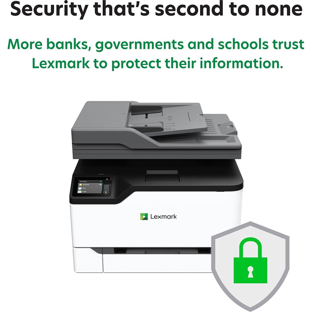 Lexmark CX431adw Wireless Color All-in-One Laser Printer (40N9370)