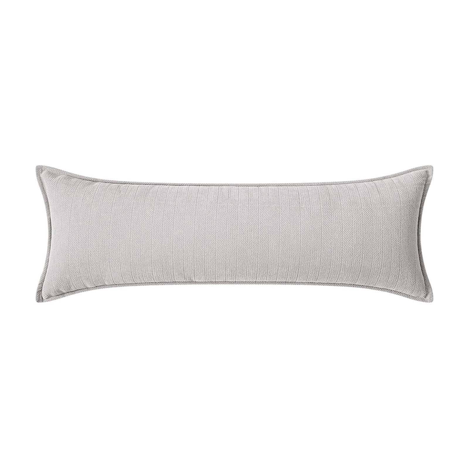 Long Rectangular Pillow | Backrest Cushion for Sofa & Bed | Body Pillow for Sleeping & Lounging | Support Cushion with Removable Cover | Living Room & Bedroom Decor | 1 Piece