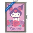 thumbnail image 3 of Hello Kitty and Friends: 24 Flowers - Kuromi Wall Poster, 14.725" x 22.375" Framed, 3 of 5