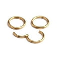 thumbnail image 4 of Jiaroswwei 1 Pc 16G 14G Hinged Segment Hoop Ring Stainless Steel Lip Nose Septum Piercing, 4 of 7