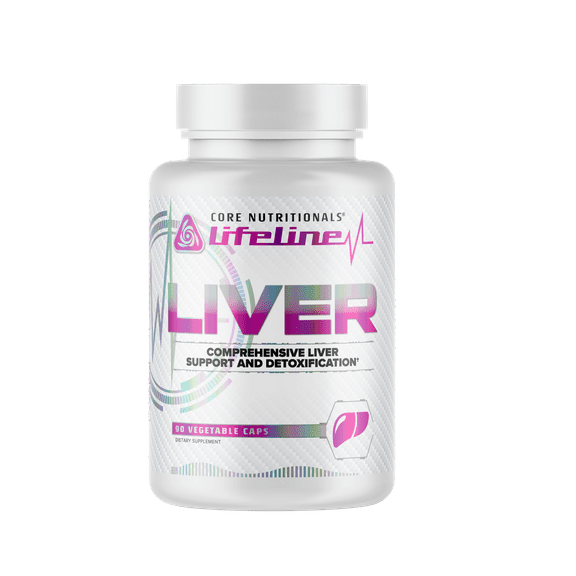 Core Nutritionals Lifeline Liver Comprehensive Liver Support and Detoxification, 90 Capsules
