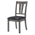 thumbnail image 6 of Bowery Hill 7 Piece Extendable Dining Set in Gray Oak/Black, 6 of 12