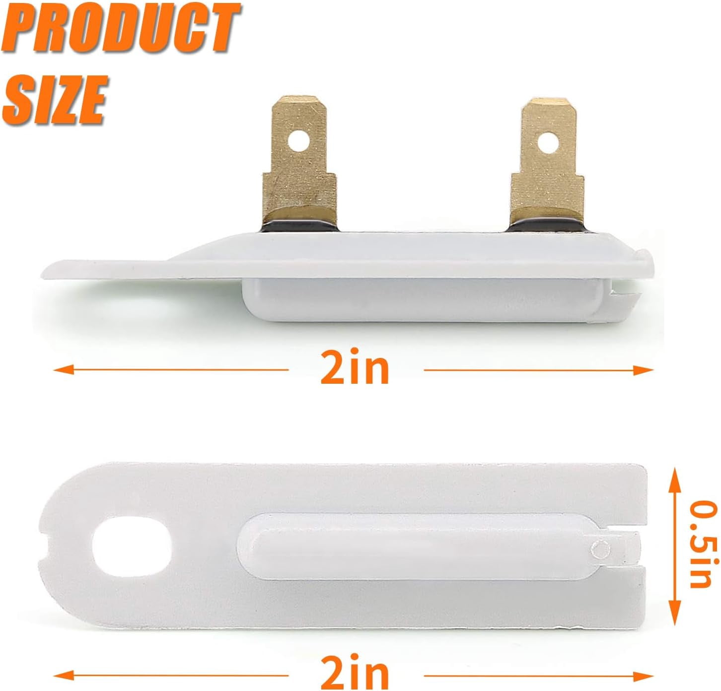 ROCK PARTS  3392519 Dryer Thermal Fuse Replacement Part for Whirlpool Maytag Kenmore Dryers, 3388651, 3392519, 694511, 80005, WP3392519VP