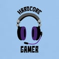thumbnail image 3 of CafePress - Hardcore Gamer T Shirt - Men's Classic Graphic T-Shirt, 3 of 4