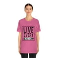 thumbnail image 4 of Live Every Moment Bella+Canva Unisex Jersey Short Sleeve Tee, 4 of 10