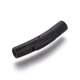 thumbnail image 2 of 304 Stainless Steel Bayonet Clasps Column Matte Gunmetal 27~27.3x5~6x6mm Hole: 3mm, 2 of 4