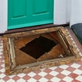 thumbnail image 4 of Visual Trap Mud Door Mat Easy Care Water Absorbent Entrance Rug For Bathroom Kitchen And Home, 4 of 5