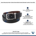 thumbnail image 6 of Stone Mountain  35mm Reversible Smooth Bonded Leather Dress Belt (Men), 6 of 6