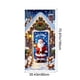 thumbnail image 3 of Cubierta Navideña para Puerta de 35 X 71 Pulgadas | Tela de Poliéster con Estampado de Papá Noel | Decoración Navideña Duradera para Puertas, Paredes y Mesas | Fácil de Instalar para Fiestas Navideña, 3 of 6