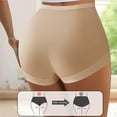 thumbnail image 2 of Xucatan Women's Plus Size Seamless Panties, Medium High Waist Tummy Control Underwear, Breathable Butt Lifting Briefs, Soft Comfortable Ladies Panties, Daily Wear Shapewear Panties for Women Gift, 2 of 9