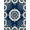 Navy Blue Multi, Pattern 16, variant on ODIKA 8'x10' Washable Area Rug Non-Slip Chair-Friendly Mat Contemporary Abstract Art With Asymmetrical Geometric Accents for Dining Room, Large Office, Lounge