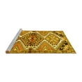 thumbnail image 2 of Ahgly Company Machine Washable Indoor Rectangle Persian Yellow Traditional Area Rugs, 5' x 8', 2 of 4