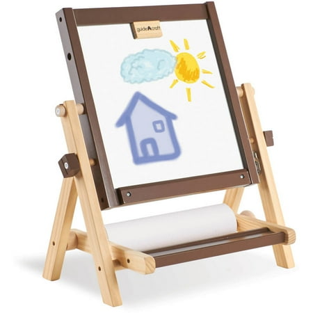 - Guidecraft 4-in-1 Flipping Tabletop Easel