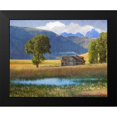 thumbnail image 2 of Vest, Chris 14x12 Black Modern Framed Museum Art Print Titled - Miller House, 2 of 5