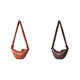 thumbnail image 1 of Bolso Mujer Cuero PU Cuerno De Vaca Media Luna Bandolera para Viajes Al Aire Libre Marrón, 1 of 3