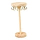 thumbnail image 3 of Soporte de joyería de madera Organizador de joyas Torre Soporte de joyería decorativo Joyería 12 gancho, 3 of 9