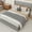 Light Gray, variant on Convenient access & USB ports - Lift up storage queen bed frame for practical living