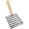 thumbnail image 1 of FRCOLOR bbq rack Stainless Steel Sausage Roller Rack Sausage Grill Rack Outdoor Bbq Sausage Roller Rack,12.2"X5.91"X5.12", 1 of 5