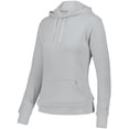 thumbnail image 1 of Russell Athletic Womens Lightweight Hooded Sweatshirt, 2XL, Oxford, 1 of 2