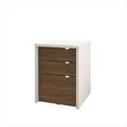 thumbnail image 4 of Liber-T 2 Piece Home Office Set, White and Walnut, 4 of 6
