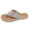 Gray, variant on Espadrille Sandals for Women Flat Flip Flops Summer Casual Round Toe Slip on Slides Lightweight Retro Beach Slippers Shoes Gray Size 8.5