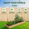 thumbnail image 4 of Greenes Fence 2' x 8' x 10.5" (3/4" Thick) Premium Cedar Raised Garden Bed, 4 of 8