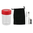 thumbnail image 2 of Magnifying Viewing Jar Multifunctional Watertight Portable Magnifying Glass Storage Jar with LED Light, 2 of 8