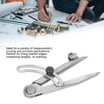 thumbnail image 3 of Compass Scribe Tool, Durable Easy To Use Locking Wing Divider  for Metalworking, 3 of 7