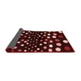 thumbnail image 2 of Ahgly Company Indoor Square Abstract Red Contemporary Area Rugs, 8' Square, 2 of 4