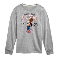 Disney - Minnie All-Star 1928 - Toddler And Youth Long Sleeve Graphic T-Shirt