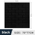 thumbnail image 2 of Gray 70x77cm PE Foam Self Adhesive 3D Wall Stickers Wallpaper, 2 of 7