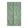 thumbnail image 1 of Abstract Green Hanging Pocket Organizer, Gingham Pattern Crossing Lines and Little Squares, Printed Polyester Storage Bag with Pockets, 21" x 31", Forest Green Fern Green, 1 of 2