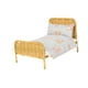 thumbnail image 5 of Modelo de cama doble europea a escala 1:12, accesorios para escenas de bricolaje, mini cama de ratán en miniatura. C, 5 of 9