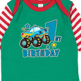 thumbnail image 4 of Inktastic 1st Birthday Monster Truck Boys Long Sleeve Baby Bodysuit, 4 of 5