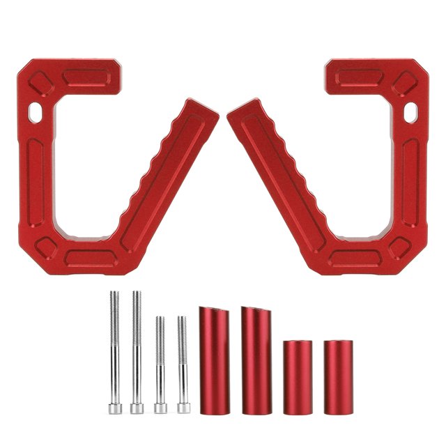 LHCER Car Road Front Grab Handle Aluminum Alloy Replacement for JK 2007‑2018,Front Grab Bar,Car Door Bar