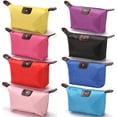 thumbnail image 1 of Bolsas cosméticas, neceseres para mujer, paquete de 8 unidades, de nailon impermeable, 1 of 7