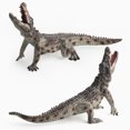 thumbnail image 3 of Gwong Juguete Reptiles realistas Animal Cocodrilo Muñeca PVC Figuras de acción Educación Juguete para niños Gwong 30002256, 3 of 7
