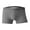 Dark Gray, variant on Underwear for men Vintage Button Fly Trunks Ribbed Mens Underwear Low Rise Pouch Design Classic