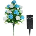 thumbnail image 4 of Longrv 18.5 " Artificial Plastic Memorial Bouquet (2 Count), 4 of 5