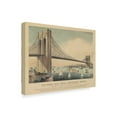 thumbnail image 2 of Trademark Fine Art 'The Great East River Suspension Bridge, 1881' Canvas Art by Currier and Ives, 2 of 3