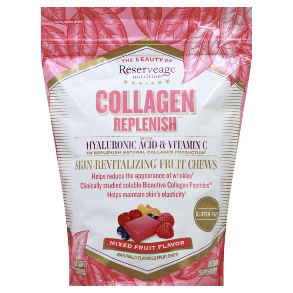 Reserveage Nutrition Collagen Replenish with Hyaluronic Acid and