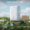 thumbnail image 3 of Waykar 120 Pint Dehumidifier for Basements & Home, up to 6500 Sq Ft, Energy Star, 3 of 11