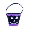 thumbnail image 4 of Moyic Cubo de caramelos de 3 piezas, suministros festivos, accesorio de Halloween, diseño y práctico, tamaño compacto, decoraciones Kits de decoración para fiestas Negro, 4 of 6