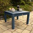 thumbnail image 4 of Highwood Adirondack Side Table - 24" W x 24" L x 16" H, Outdoor, Eco-friendly, Synthetic Wood, 4 of 8