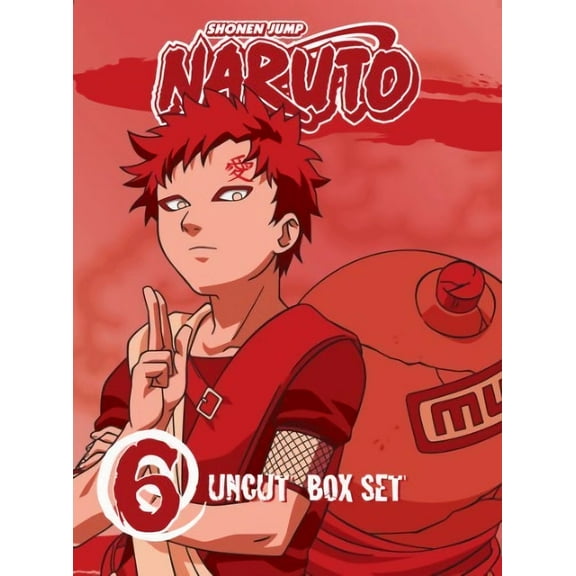 Naruto Uncut Box Set 6 [DVD]