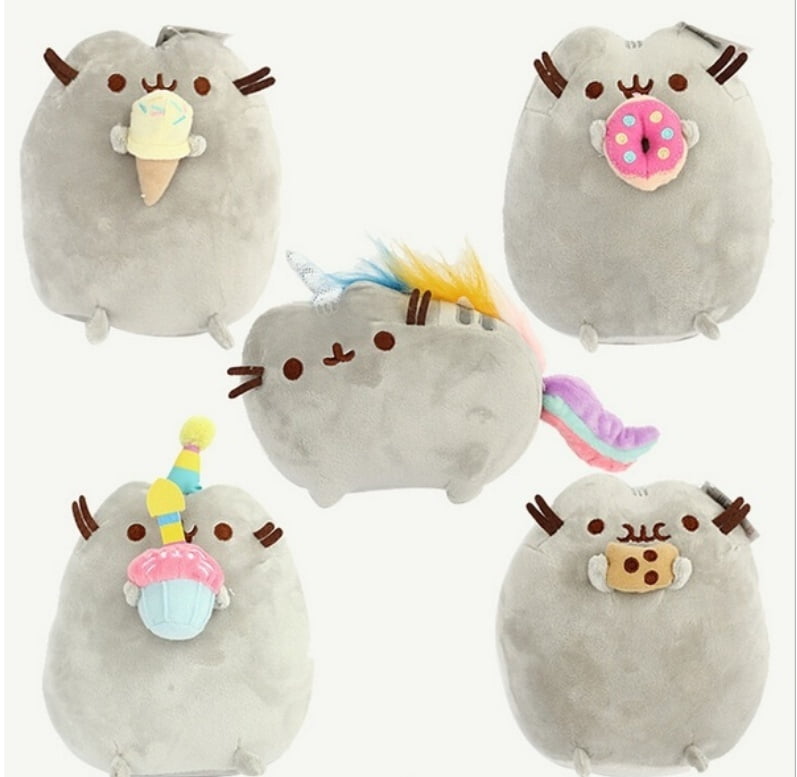 pusheen cookie plush