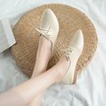 thumbnail image 5 of Sngxgn Women's Flats Shoes Ballet Flats Dress Shoes Comfortable Slip on Shoes for Women(Beige,39), 5 of 8